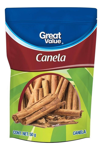 2 Pza Canela Great Value 50 G