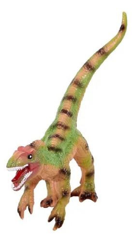 Dinosaurio Velociraptor Soft Con Chifle 16 Cm Playking