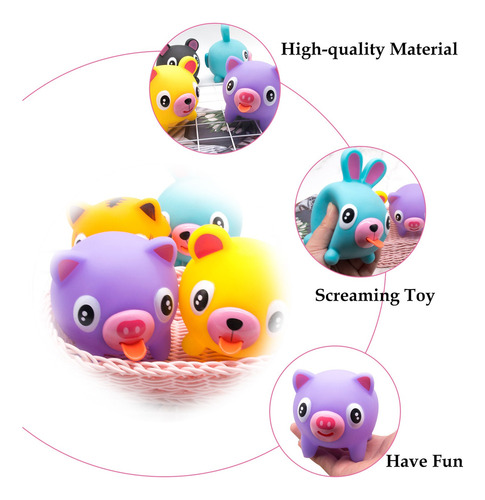 Fweaad Squishy Tonguis: Colección Completa 6 Paquetes