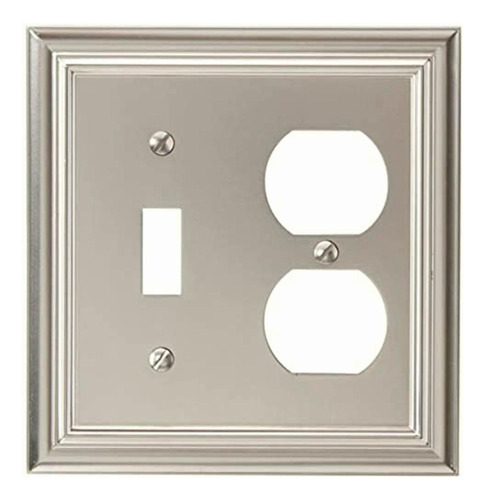 Amerelle Continental Single Toggle/single Duplex Placa De