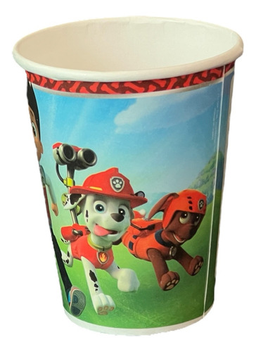 Granmark 36 Vasos Desechables Para Fiesta Paw Patrol Niño