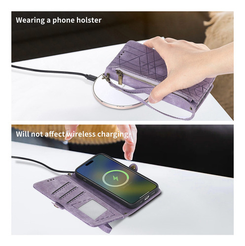 Funda De Piel Tipo Cartera Para Honor X8c X8b X8a
