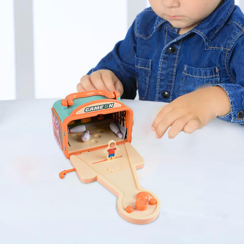 Fast Puck Game Sensory Toys Finger Bowling Game Para Home