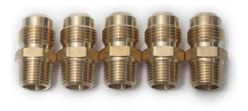 Conector Latin Flare De 1/2 Enchufe Od X 3/8 Plug Not Macho