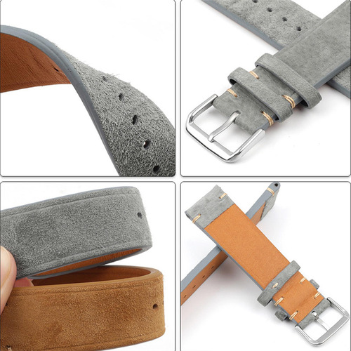 Correa De Muñeca Correa De Reloj De Pulsera De 20mm Gris