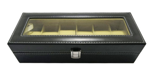 Caja De Relojes Organizador Para 6 Unidades, Regalo Hombre