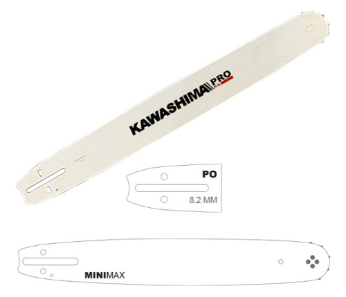 Barra Para Cadena 16puLG 56 Cl Mini Kawashima