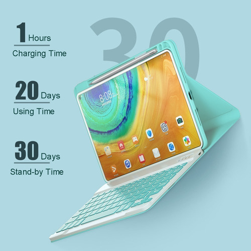 Funda Con Teclado&ratón Para Lenovo Tab P11 11 Pulgadas