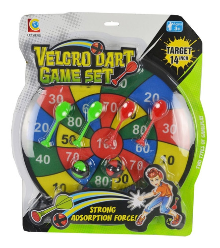 Tiro Al Blanco Con Velcro Dart Game Set 5990