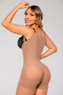 Faja Colombiana Ultra Invisible Completa Extra Corta 7086