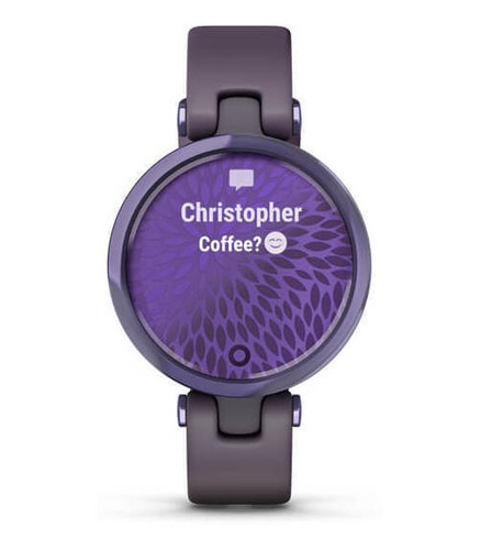 Imagen 3 de 6 de Reloj Garmin Lily Sport Violeta