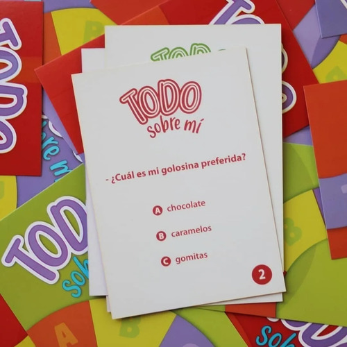 Todo Sobre Mí Juego De Mesa Sociabilización Grandes Y Chicos