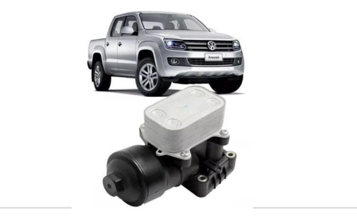 Resfriador Óleo Do Motor Com Suporte Vw Amarok 2.0 Tdi