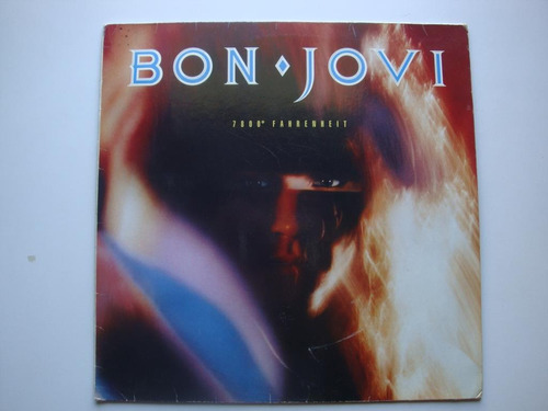 Bon Jovi 7800 Fahrenheit Lp Vinilo Alema 85 Hh