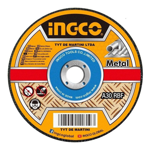  Discos De Corte Metal 4 1/2x1.2mmx100 Unidades 