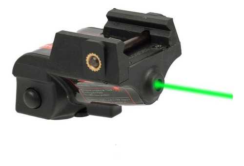 Laser Verde Táctico  Recargable Riel Picatinny 