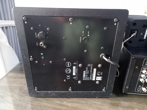 Receiver Yamaha Rx-v465 Imp 220v Caixa Sub Home Theater Hdmi
