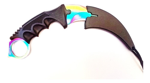 Imagen 3 de 9 de Cuchillo De Caza Tipo Karambit Navaja Táctica Supervivencia