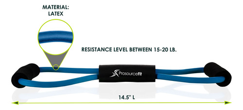 Prosourcefit - Toner Resistance Band, Tubo De Entrenamiento