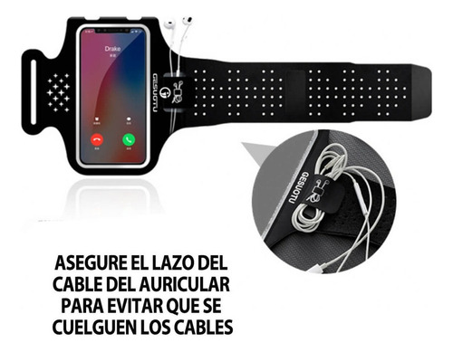 Funda Brazalete Deportivo Celular Correr Brazo Ejercicio Gym