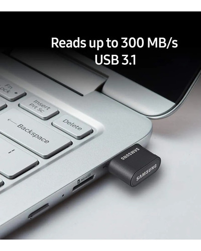 Pendrive Fit Plus 64gb Samsung Usb 3.0 3.1 Ultra Speed C/ Nf
