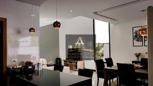 Imagem 4 de 15 de Excelente Casa À Venda No New Ville, Santana De Parnaíba. 3 Suítes, 4 Vagas, Gourmet E Piscina! - Ca2656