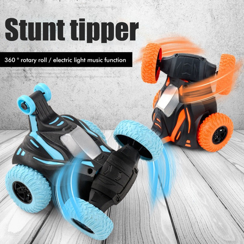 Coche De Juguete Eléctrico 360 Tumbling Stunt Para Niños