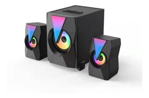 Sistema De Altavoces Multimedia Proht 2.1  Mini Subwoofer