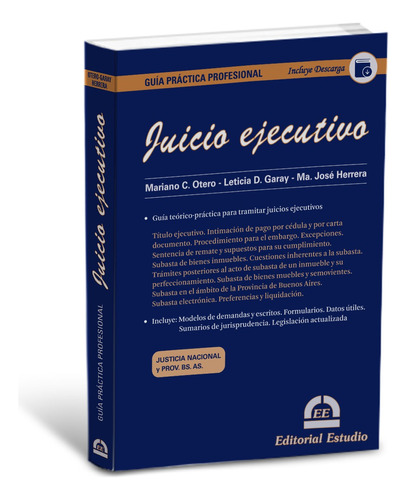 Guia Practica Profesional :juicio Ejecutivo (ultima Edicion)