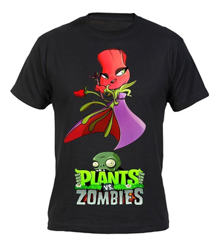 Polera Estampada Plantas Vs Zombies Ultimate 4