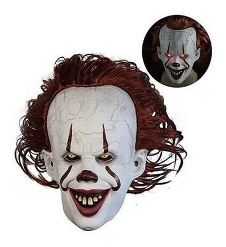 Máscara De Halloween Joker Pennywise Stephen King It Horror