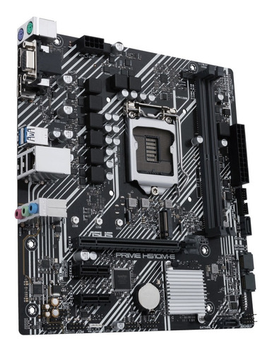 Imagen 5 de 8 de Motherboard H510m-e Asus Prime Intel S1200 10ma 11va