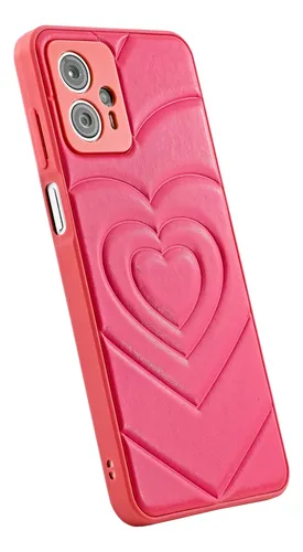 comprar Funda Tipo Puffer Corazon Cubre Modulo Para Moto G13 G23 Se