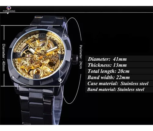 Reloj Mecanico Hombre Automatico