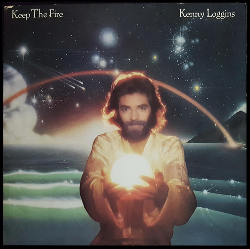 Imagen 2 de 3 de Disco Vinilo Kenny Loggins. Keep The Fire. U.s.a. (exc 21124