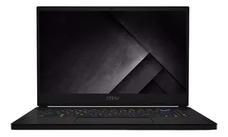 Laptop gamer MSI GS Stealth Series GS66 Stealth negra 15.6", Intel Core i7 10750H 16GB de RAM 512GB SSD, NVIDIA GeForce RTX 2070 Max-Q 1920x1080px Windows 10 Home