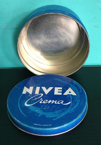 Antigua Lata De Crema Publicidad- Nivea - Unica - Vacia!!!! (Usado)