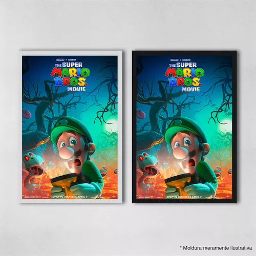 Poster Mario Bros O Filme - Luigi - Filmes - Uau Posters