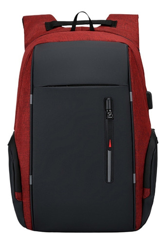 Mochila Portátil Para Portátil De 17 Pulgadas Con Puerto Usb