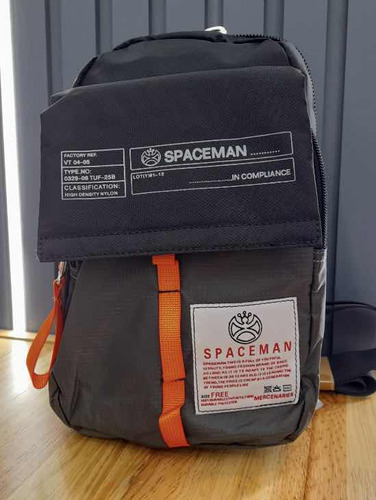 Bolso Cruzado Spaceman Fashion Verde