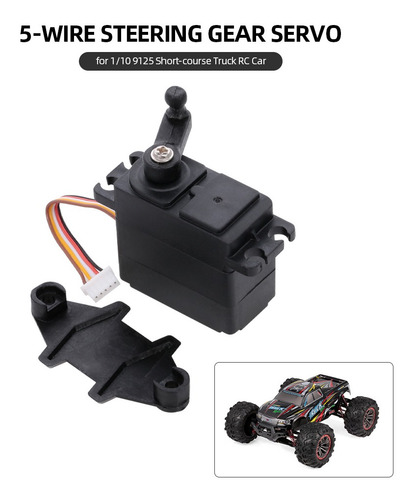 Xinlehong Toys - Servo Para Engranajes De Dirección (5 Hilos