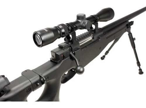 Sniper L96 Rifle Airsoft Francotirador Con BiPod Y Alcance
