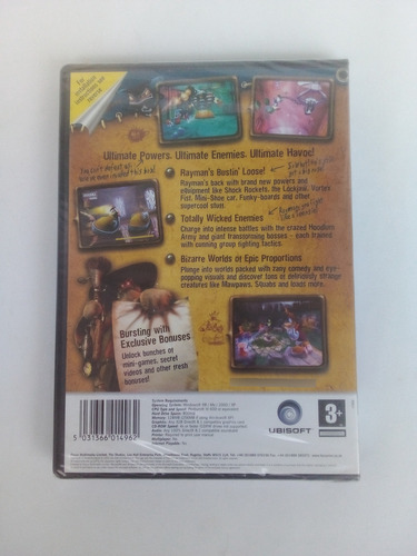 Jogo Para Pc Novo E Lacrado Rayman 3: Hoodlum Havoc 2003