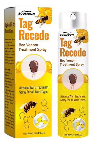 2 Unidades De Spray Tag Recede Bee, Tag Recede Bee Para Muje