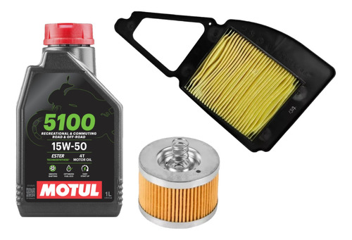 Kit Service Filtro Aire Aceite Original Yamaha Sz Rr 150 Gm!