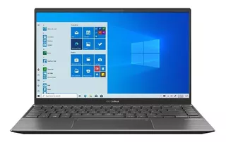 Notebook Asus ZenBook Q408UG light gray 14", AMD Ryzen 5 5500U 8GB de RAM 256GB SSD, NVIDIA GeForce MX450 1920x1080px Windows 10 Home