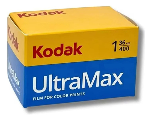 Película Fotográfica Kodak Ultramax 400 Iso 36 Exp 35 Mm
