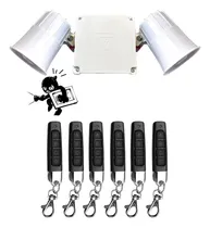Comprar Alarma Vecinal Sirena Doble 150m Ext\u002Fint Con 6 Controles 40w