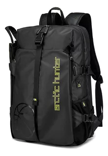 Mochila Arctic Hunter B00391 Deportiva Impermeable 26L Negro