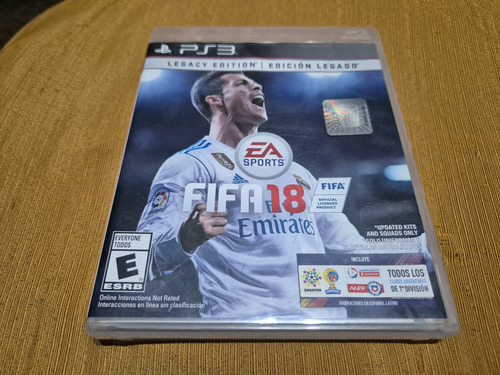 Juego De Ps3 Fifa 18 Legacy Edition, Físico Y Usado (Usado)